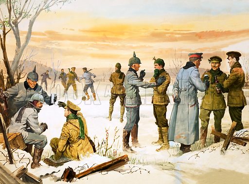 Thumbnail for the home tutoring course about KS3 HISTORY CHRISTMAS SPECIAL: The Winter Truce for Key Stage 3 students.