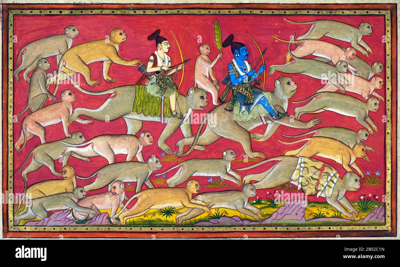 Thumbnail for the home tutoring course about Mythology: The Ramayana for Key Stage 2 students.