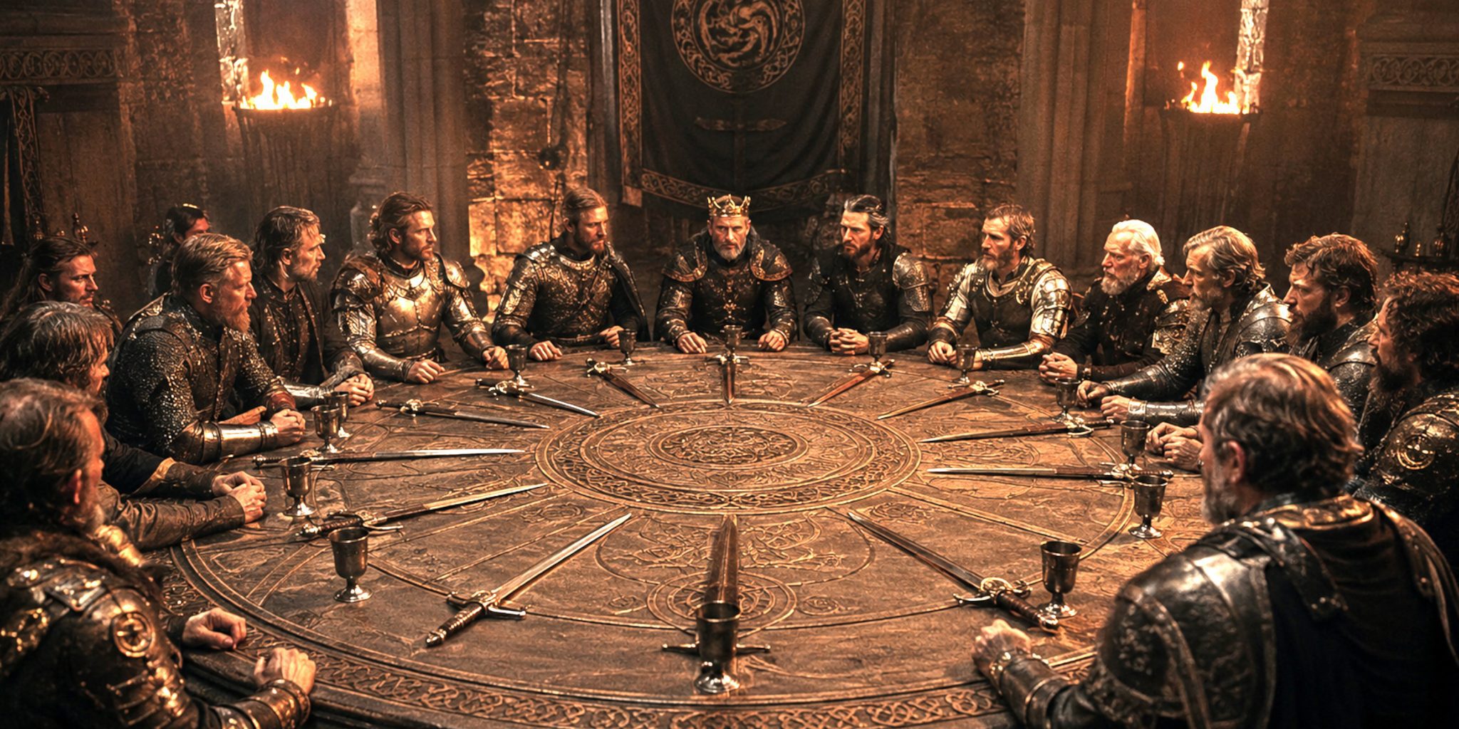 Thumbnail for the home tutoring course about Mythology: The Knights of the Round Table for Key Stage 2 students.